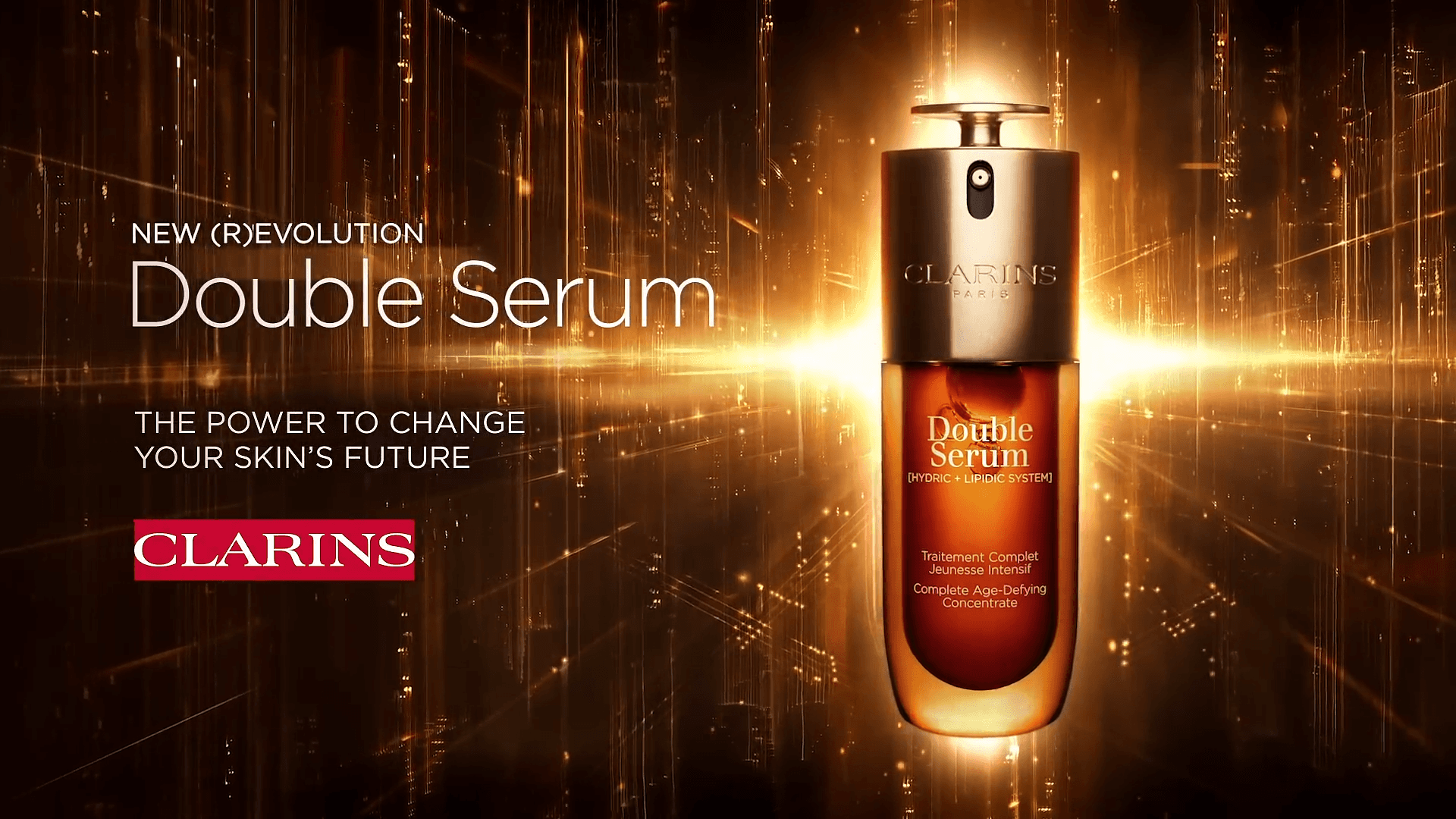 Visuel du projet Clarins Double Serum